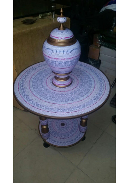 Perimium Handmade Table with Jaar